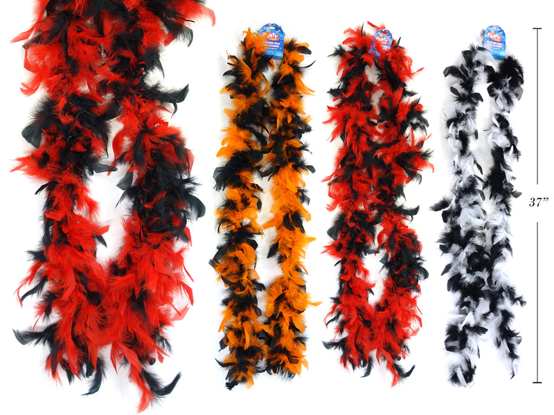 Halloween Feather Party Boa