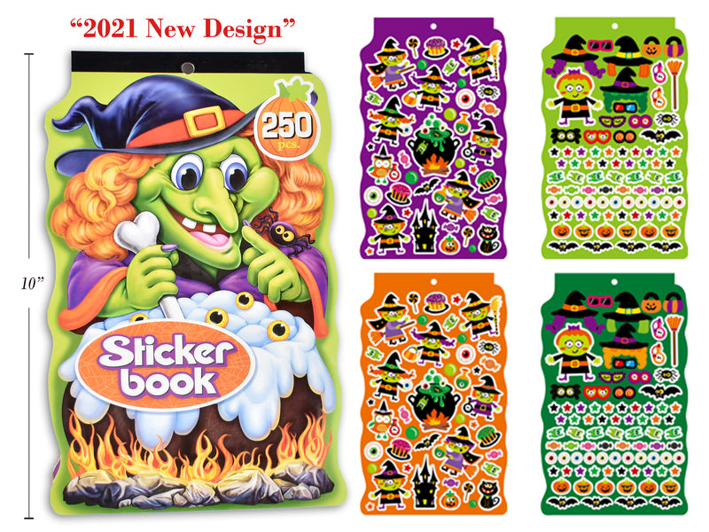 5 Sheet Halloween Sticker Book