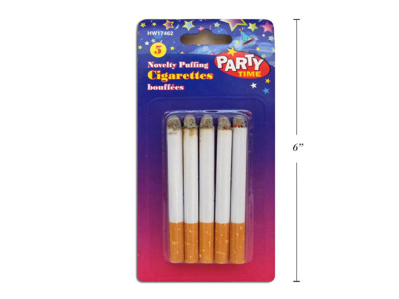 Novelty Puffing Cigarettes 5 Pack