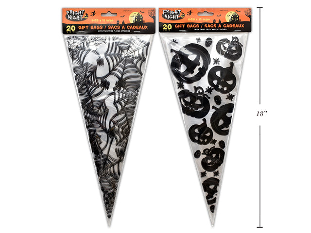 Cone Cello Candy Bag 20 Pack