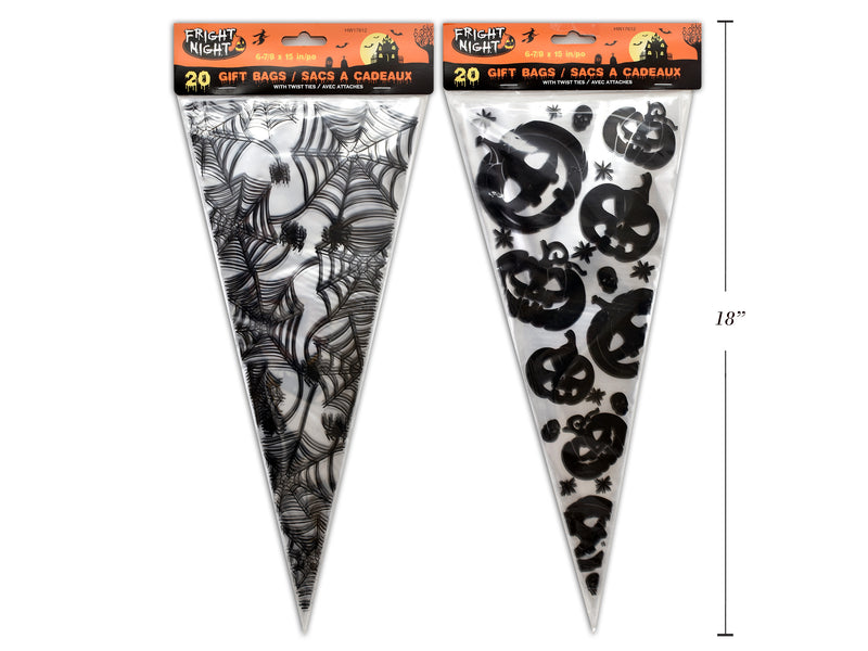 Cone Cello Candy Bag 20 Pack