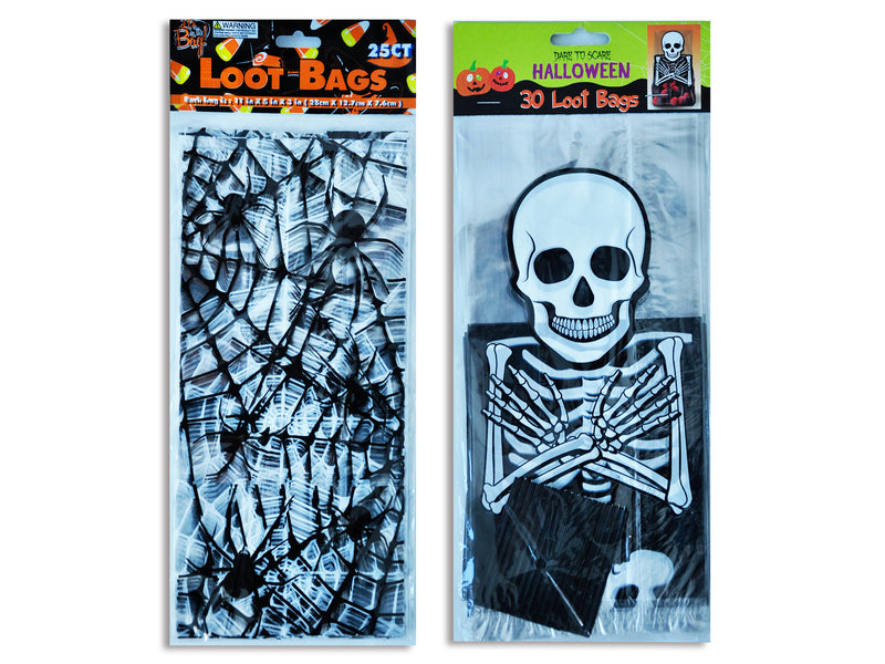 Halloween Pop Out Printed Cello Candy Bags 20 Pack