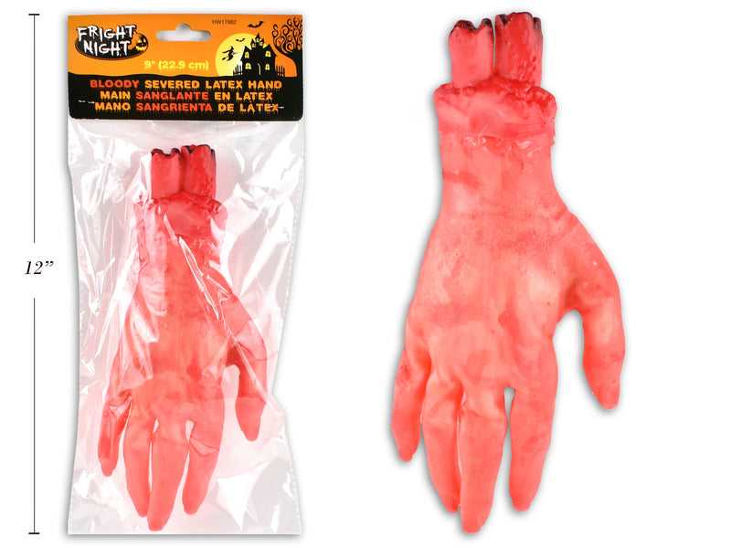 Bloody Severed Latex Hand