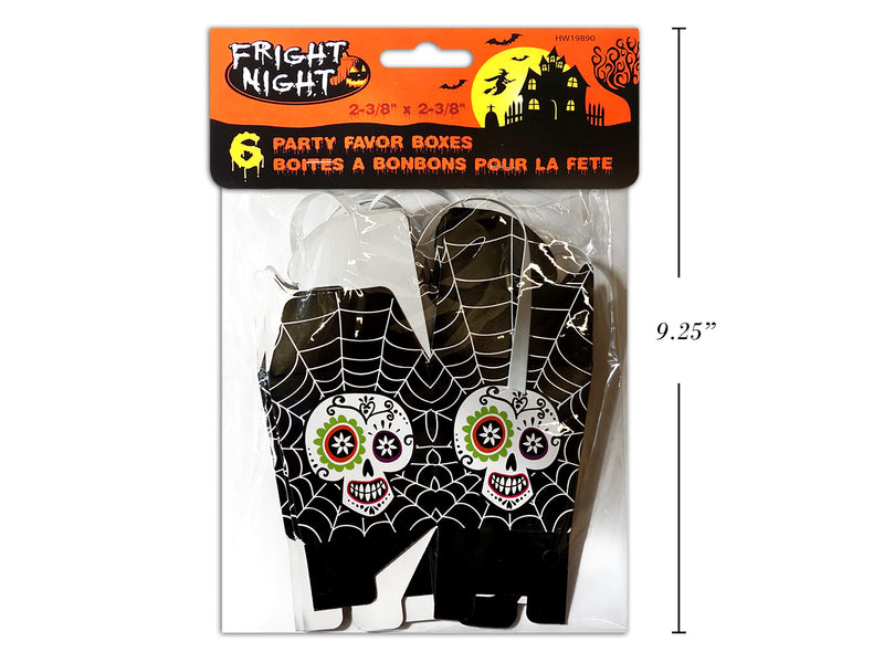 Day Of The Dead Party Favor Box 6 Pack