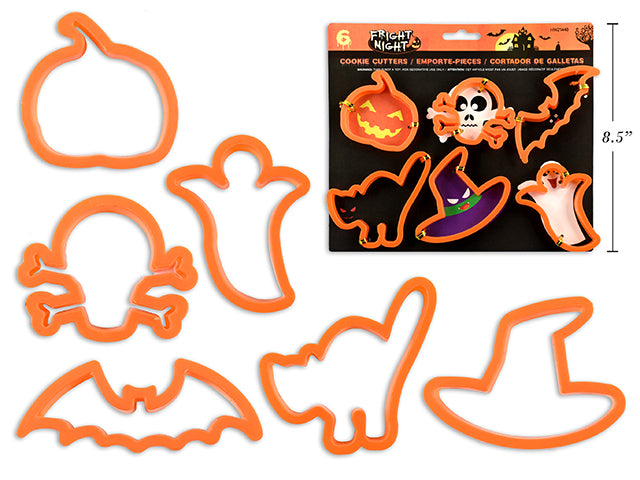Halloween Cookie Cutters 6 Pack