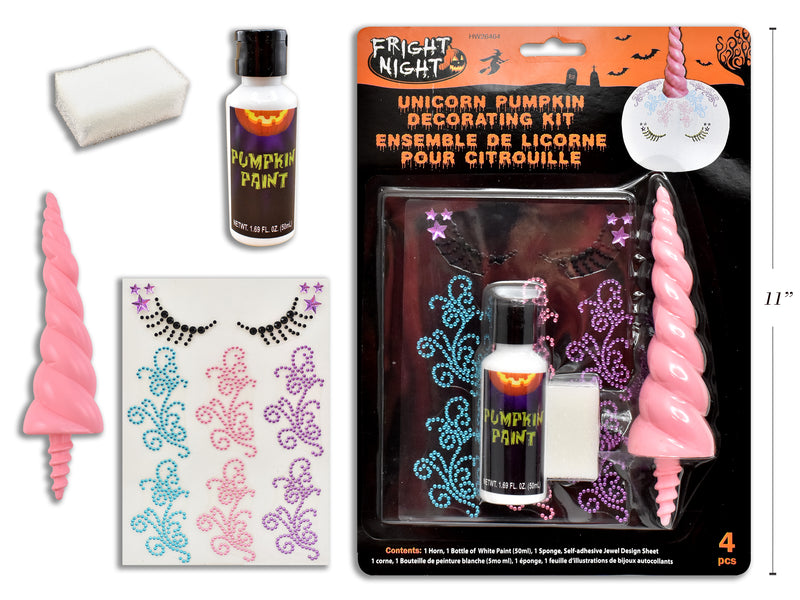 Unicorn Pumpkin Decorating Kit