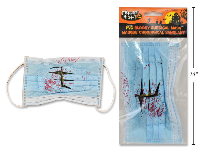 Halloween PVC Bloody Surgical Mask