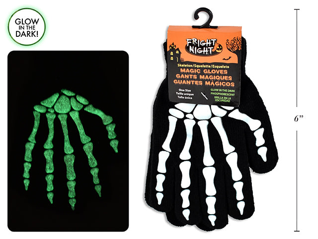 Halloween Skeleton Magic Gloves