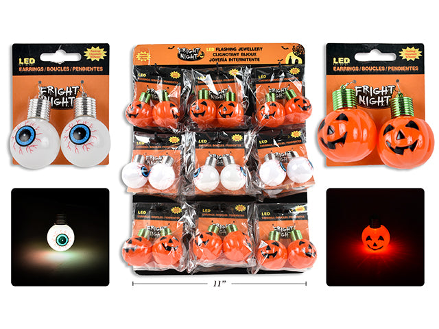 Halloween LED Earrings 2 Pack
