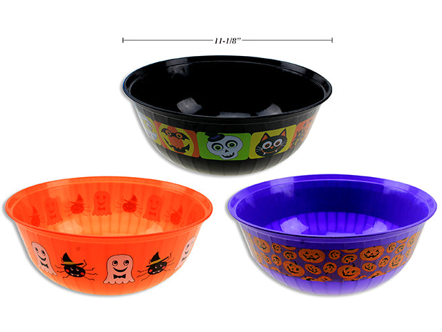 Halloween Printed Trick Or Treat Candy Bowl