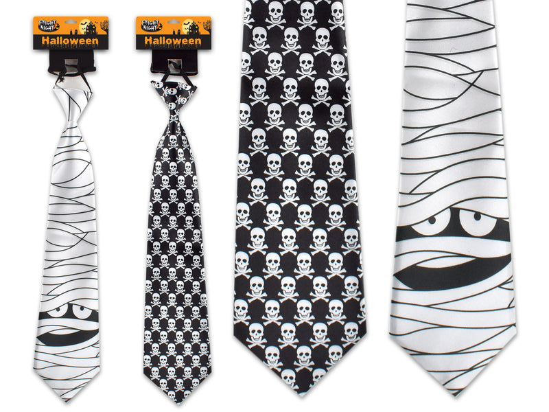 Halloween Printed Necktie