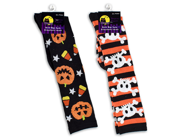 Halloween Knitted Knee High Socks