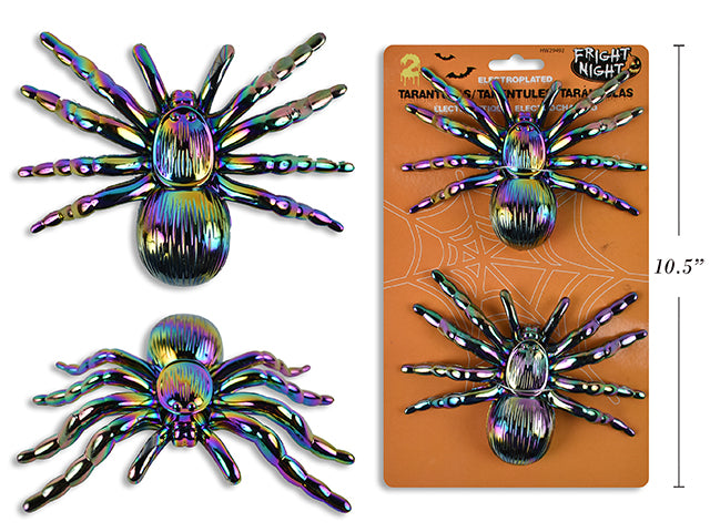 Halloween Electroplated Tarantulas