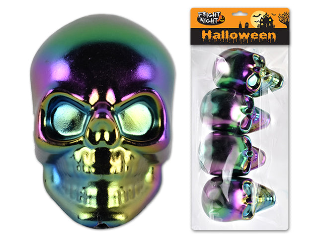 Halloween Black Skull Tabletop Decor