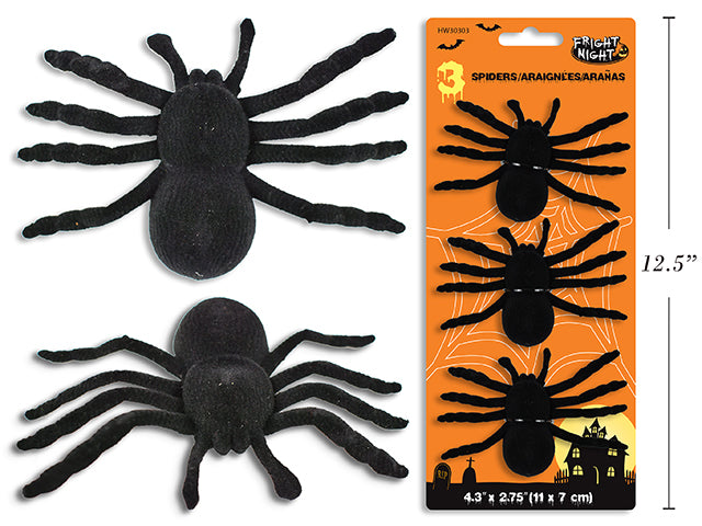 Halloween Flocked Spider