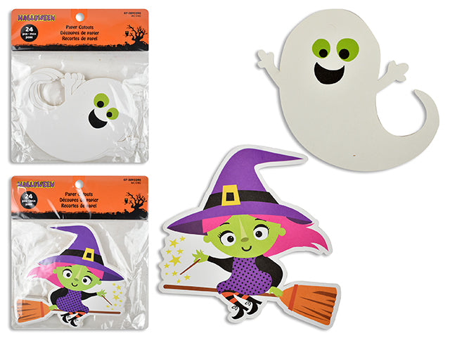 Halloween Printed Paper Cut Outs