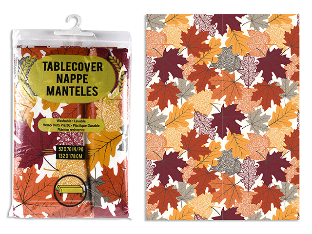 Harvest Flannel Back Tablecloth