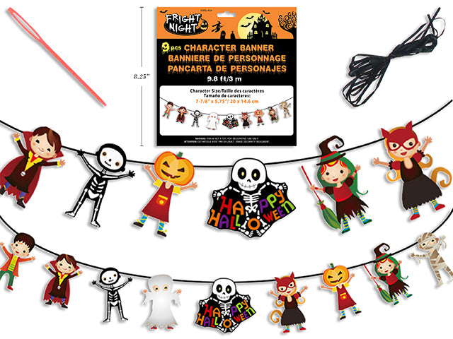 Halloween Character Banner