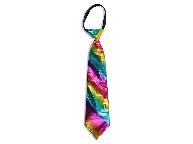 Halloween Metallic Rainbow Neck Tie