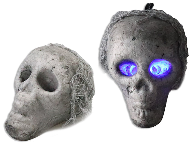 Halloween LED Foam Hanging Skull