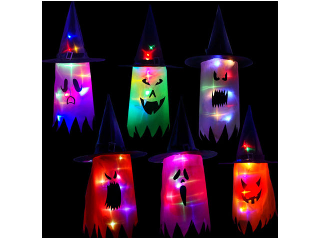 Halloween LED Light Up Hanging Ghost
