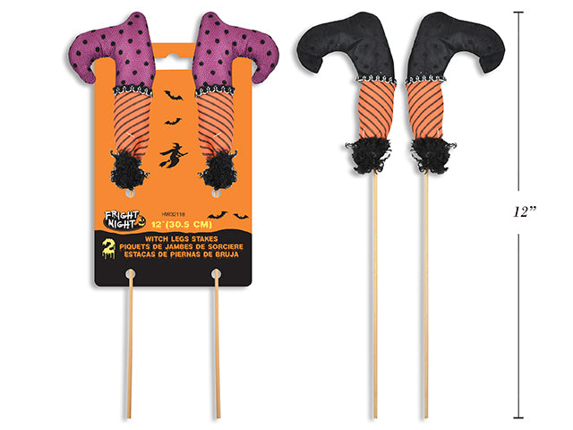Halloween Witch Legs Stake