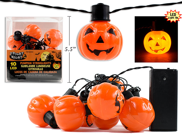 Halloween Led Pumpkin String Lights