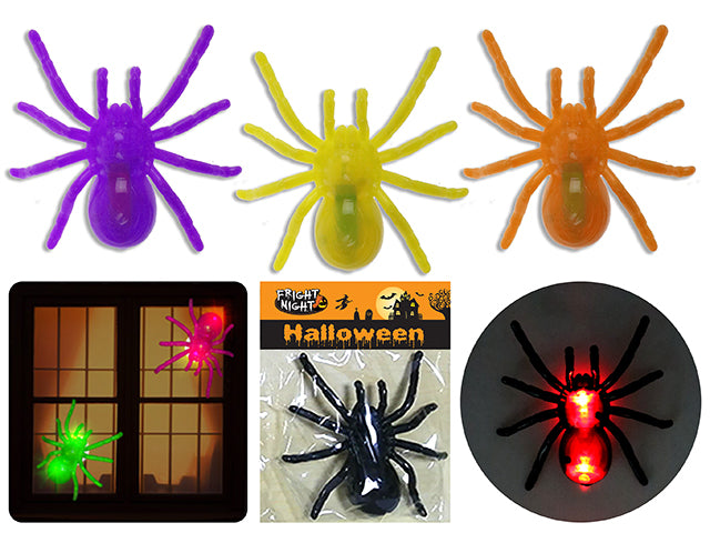 Halloween LED Spider With Suction