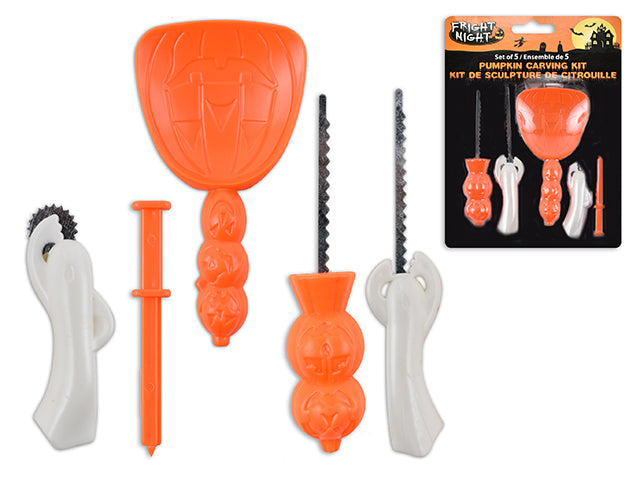 Halloween Deluxe Pumpkin Carving Kit