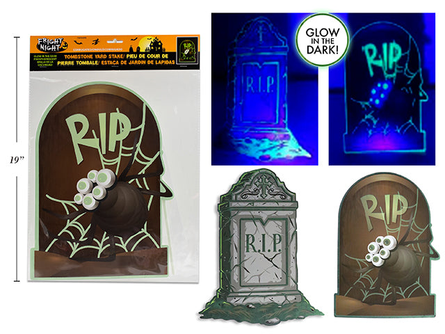 Halloween Tombstone Corrugated Yard Stake