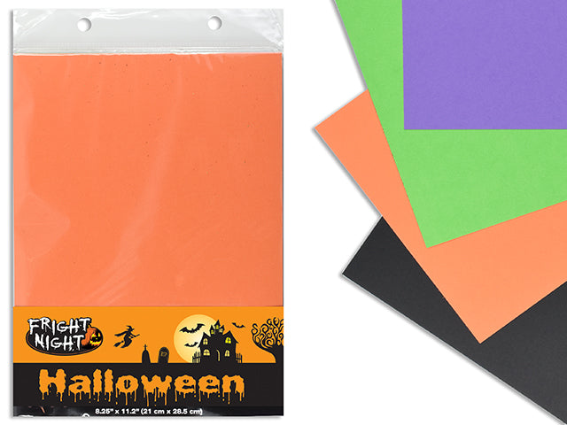 Halloween Colored Craft Papers