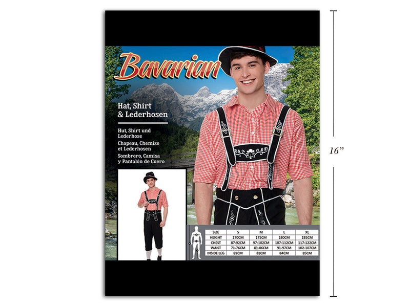 Mr Octoberfest Costume Extra Large