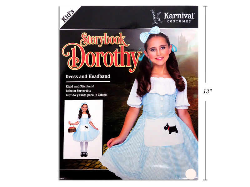Storybook Dorothy Costume Medium