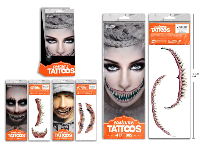 Big Mouth Accessory Tattoos