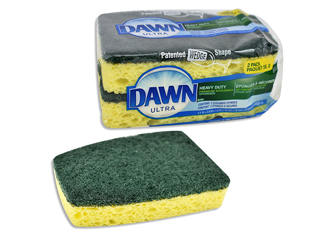 Dawn Heavy Duty Scrubber Sponge 2 Pack