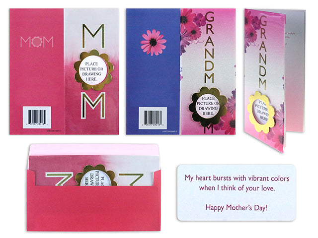 Glitter Mothers Day Cards