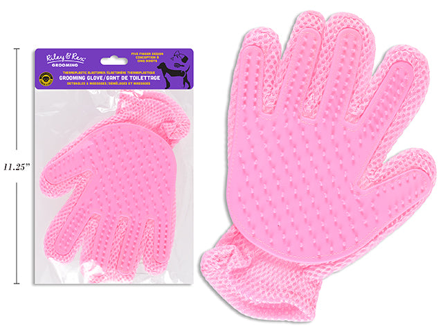 9In X 6.7In Tpe Wash Glove. Pink Colour Only. Pbh.