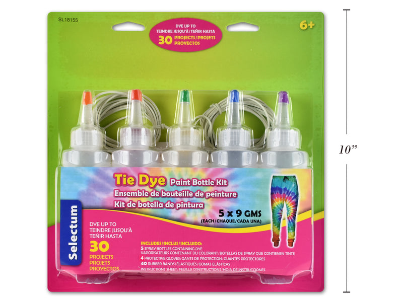 Tie Dye Paint Bottle Kit