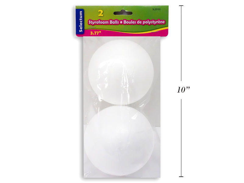 Styrofoam Balls 2 Pack
