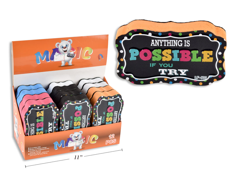 Magnetic Anything Is Possible If You Try Whiteboard Eraser