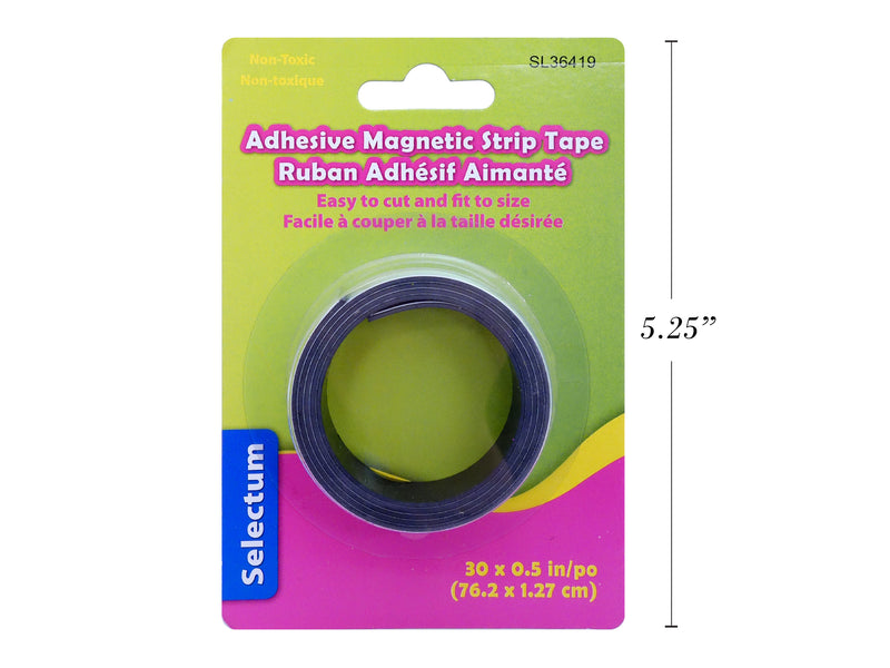 Adhesive Magnetic Strip Tape
