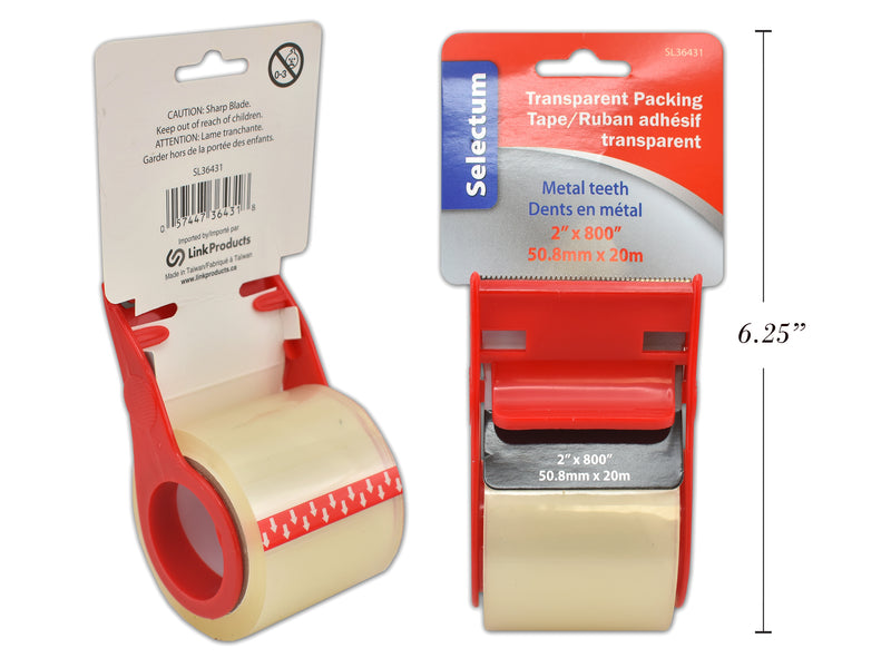 Clearing Packing Premium Tape In Dispenser