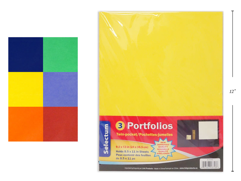 2 Pocket Portfolios 3 Pack