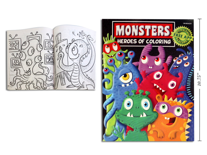 Coloring Book Mega Monster