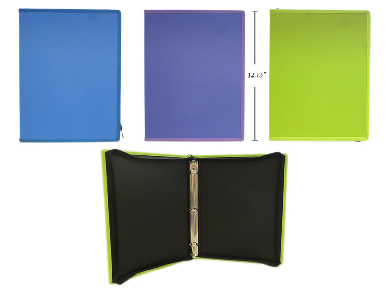 Binder With Zipper