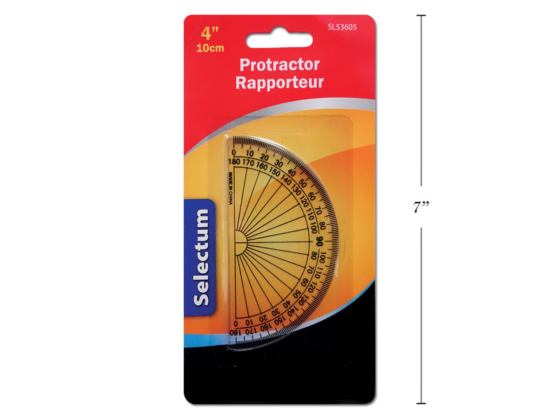 Clear Plastic Protractor