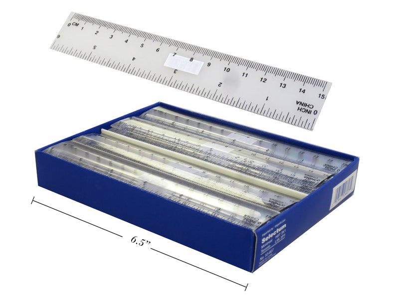 Clear Plastic Ruler