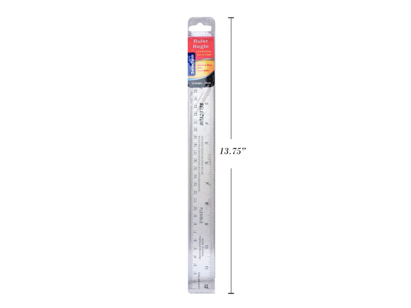 Stainless Steel Ruler With Cork Backing