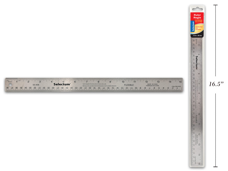 Stainless Steel Ruler Medium