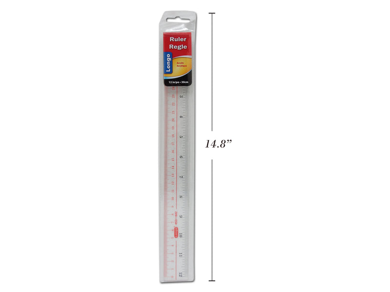 Flexible Acrylic Ruler Small